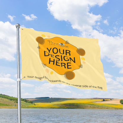 Personalized Double-Sided Custom Flag with Grommets