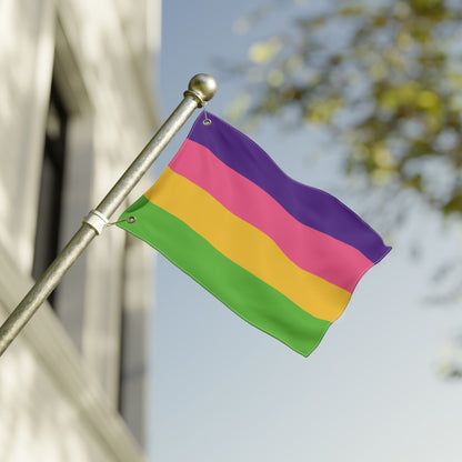 12'' × 18'' Sappho / Inclusive Lesbian Double-Sided Pride Lydia Flag with Grommets