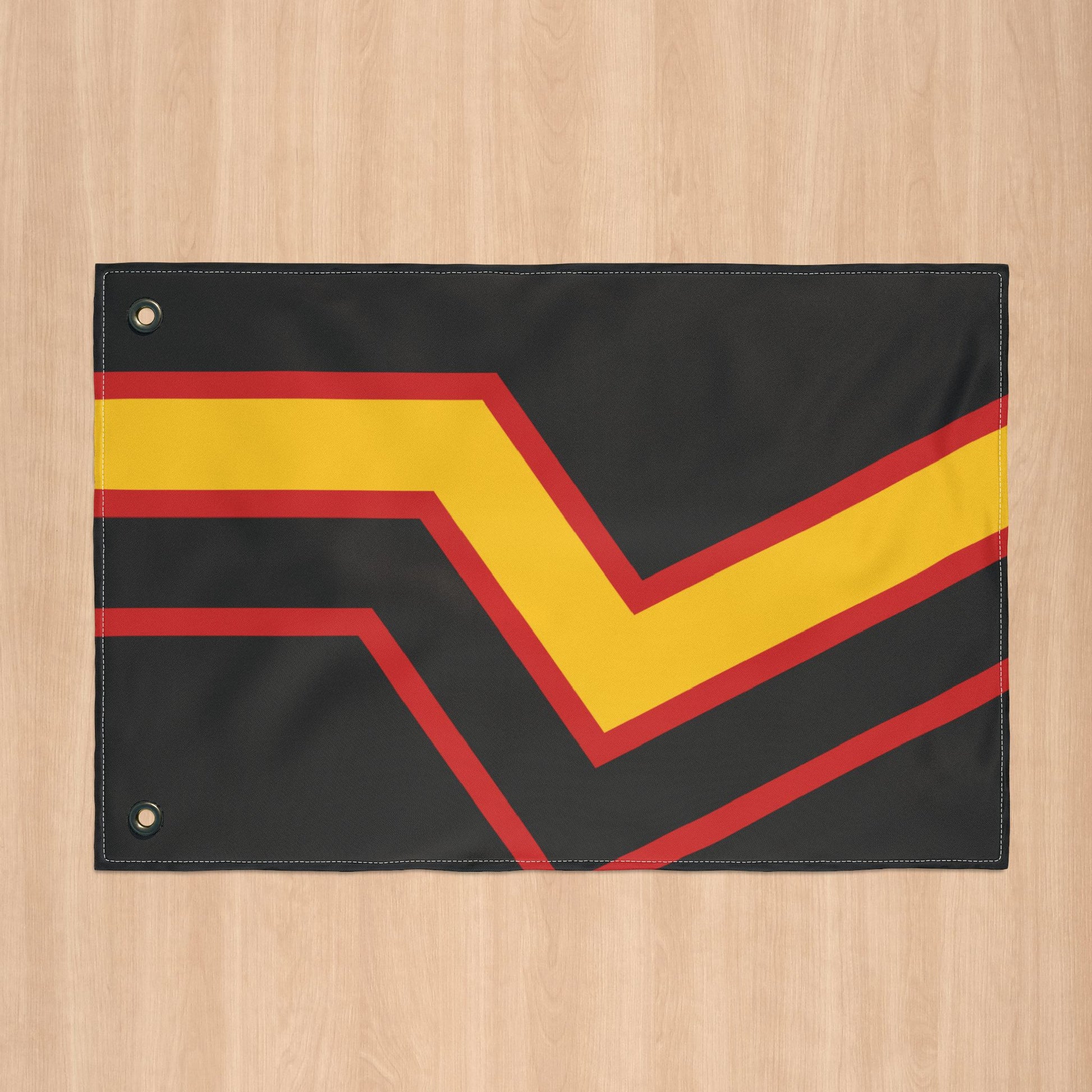 Rubber Pride Flag with Grommets