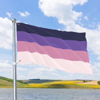 Asexual Spectrum Pride Flag with Grommets