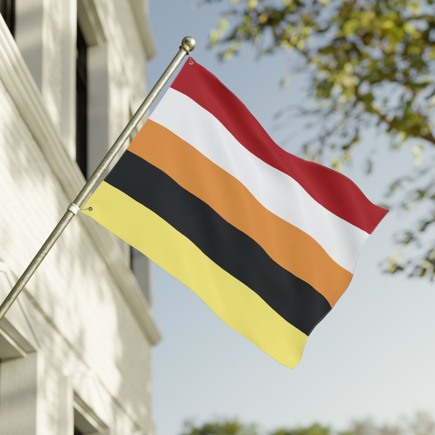 30'' × 40'' Mutogender Double-Sided Pride Flag with Grommets