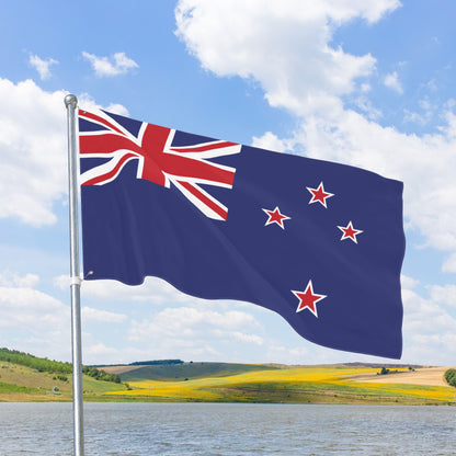 New Zealand Flag with Grommets
