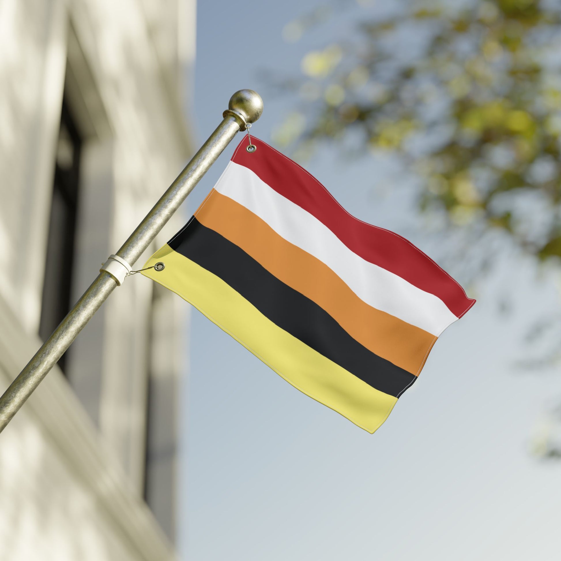 12'' × 18'' Mutogender Double-Sided Pride Flag with Grommets