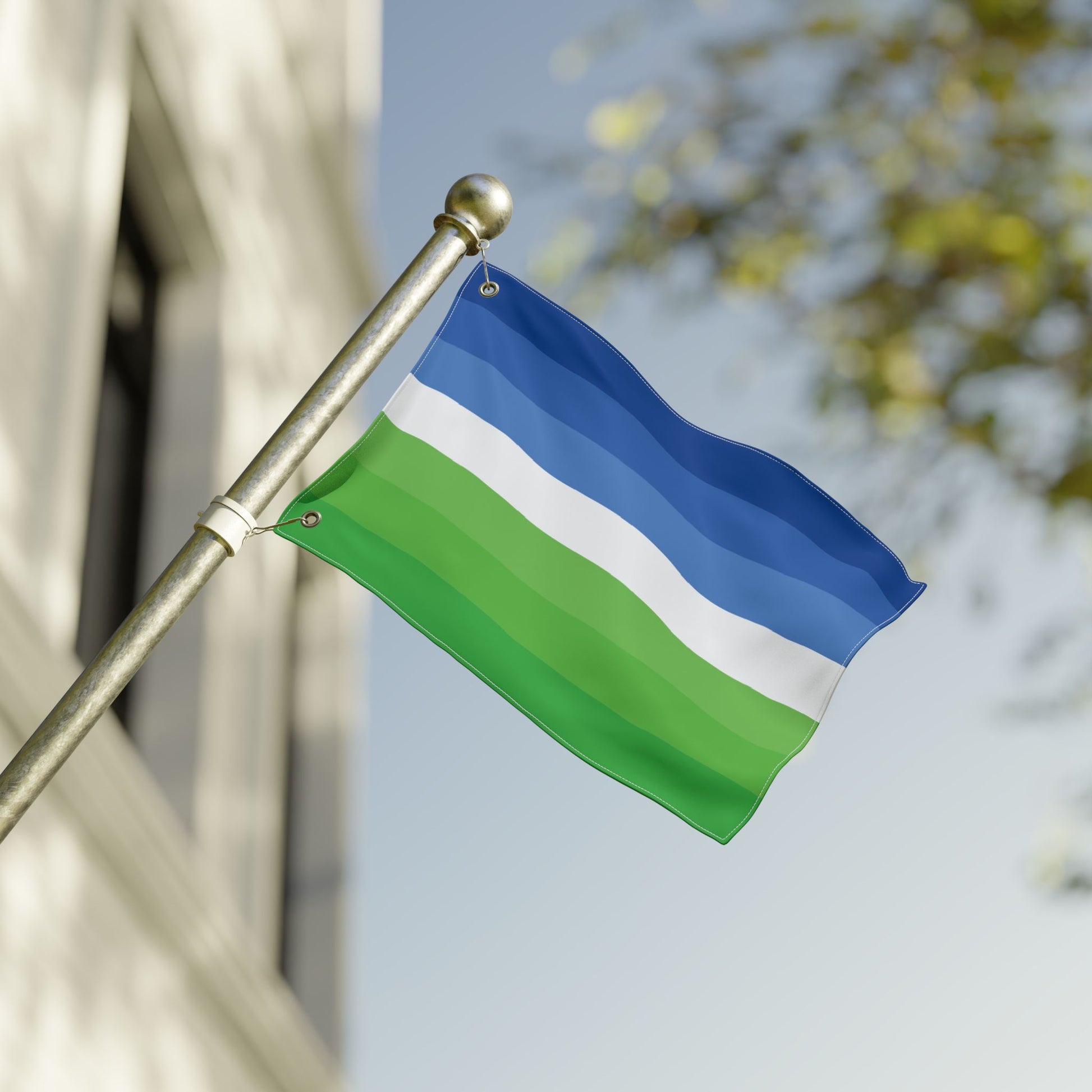 12'' × 18'' Leafsexual Double-Sided Pride Flag with Grommets