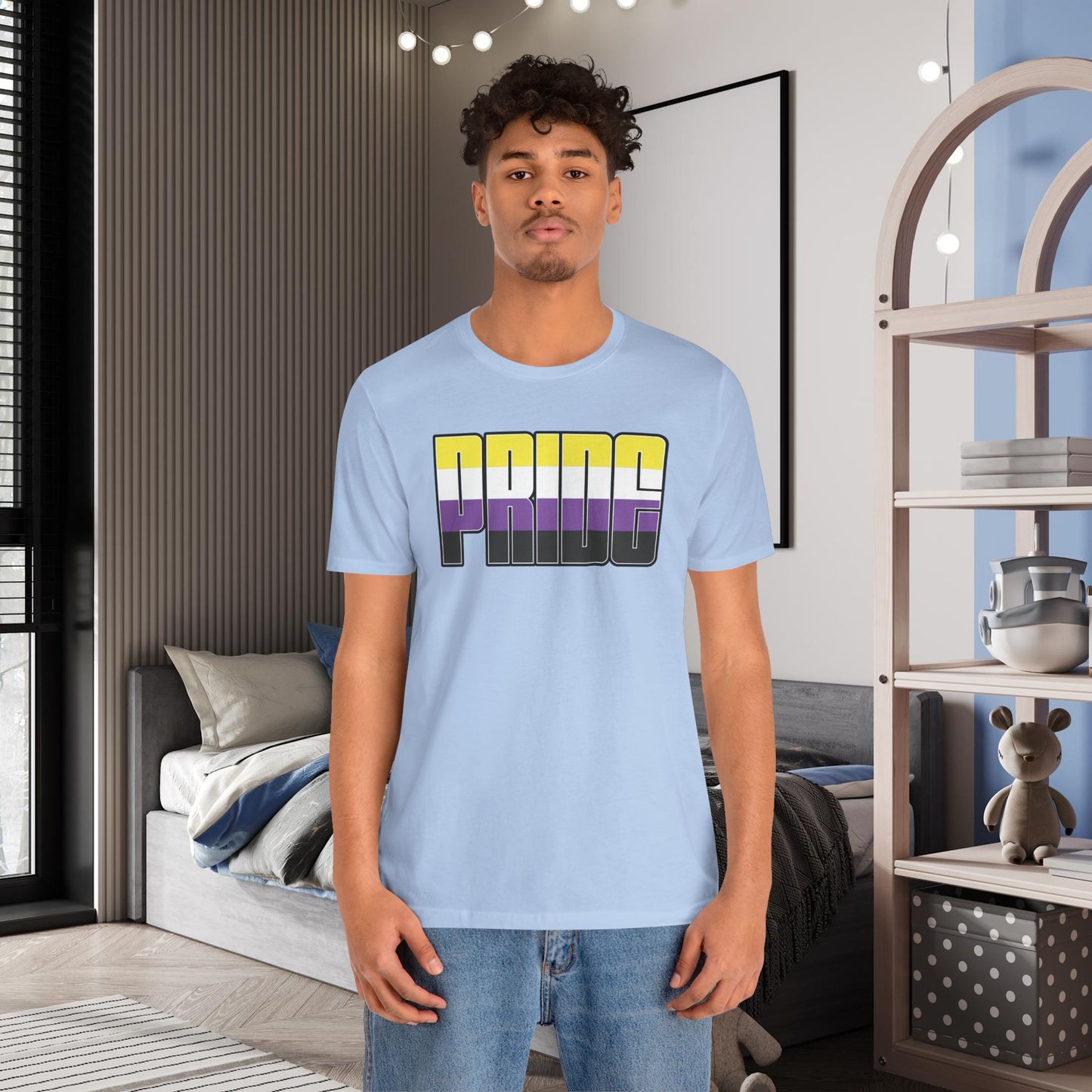 Baby Blue Non-Binary Pride Tee