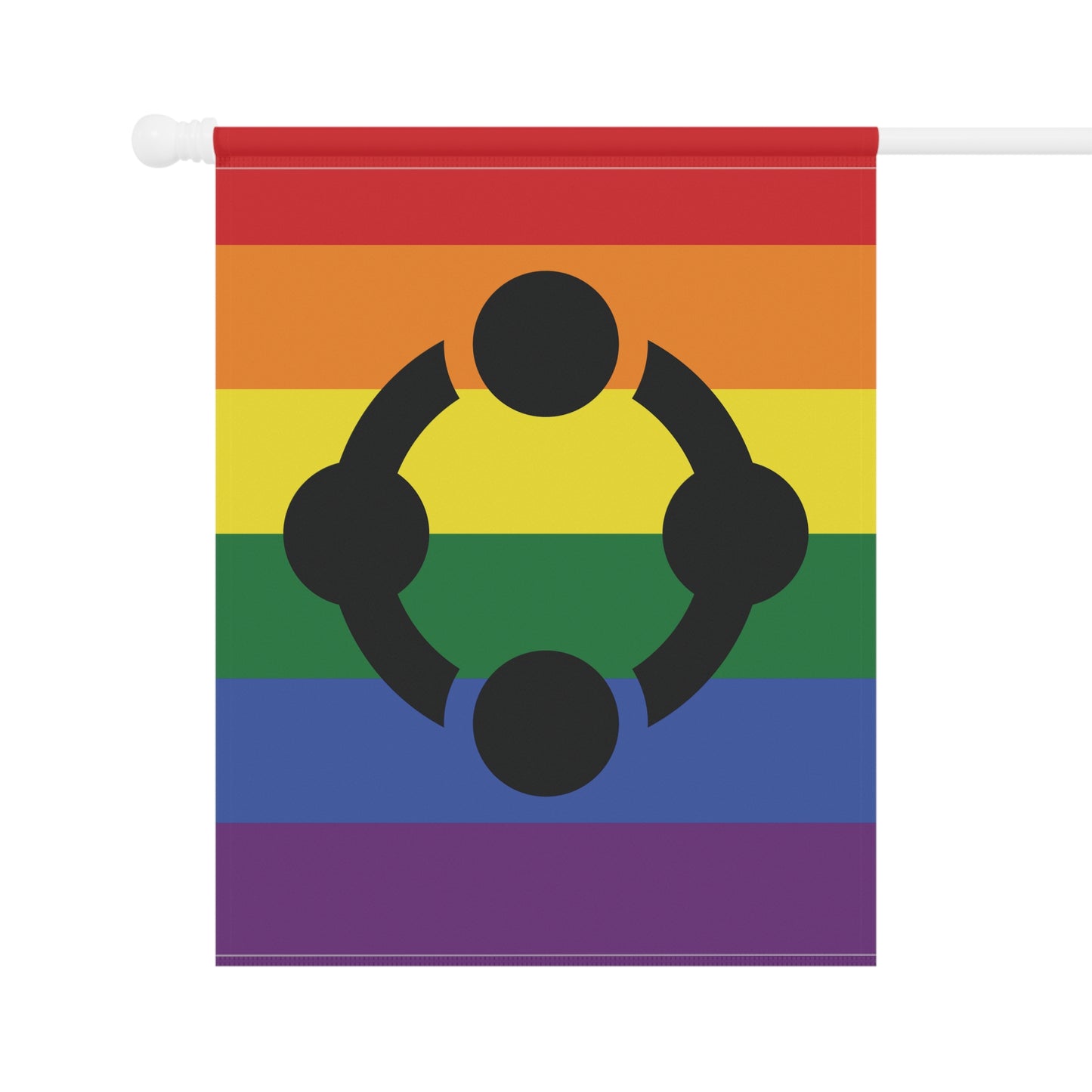 24.5'' × 32'' Fetish Rainbow Pride Garden Flag Banner