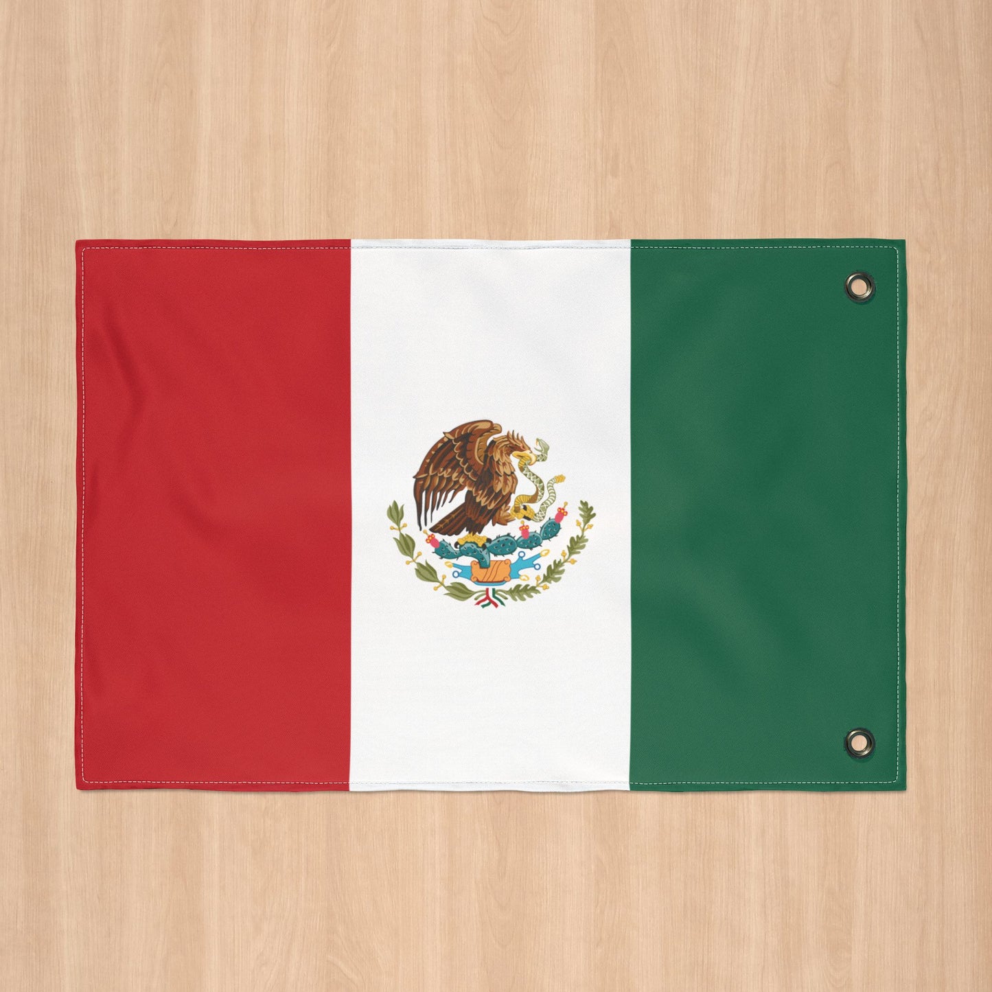 Mexico Flag with Grommets
