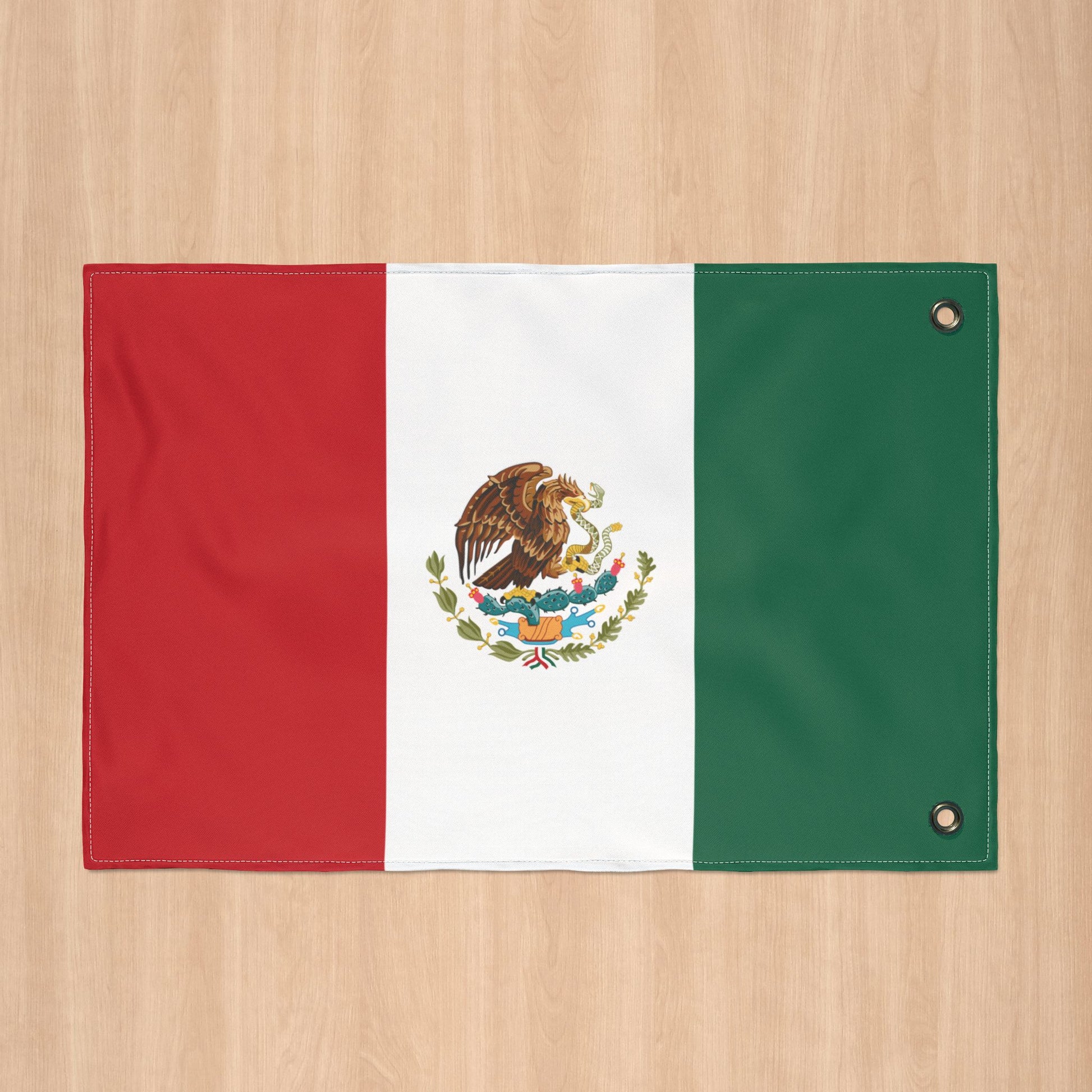 Mexico Flag with Grommets