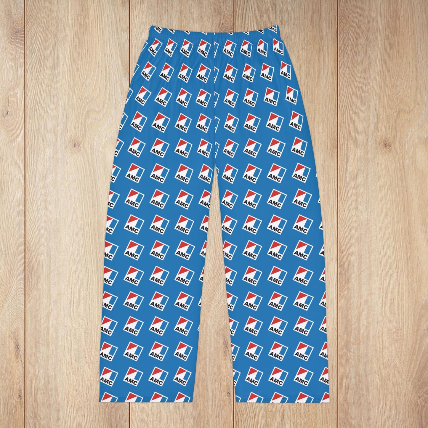 Men’s AMC Logo Blue Pajama Pants
