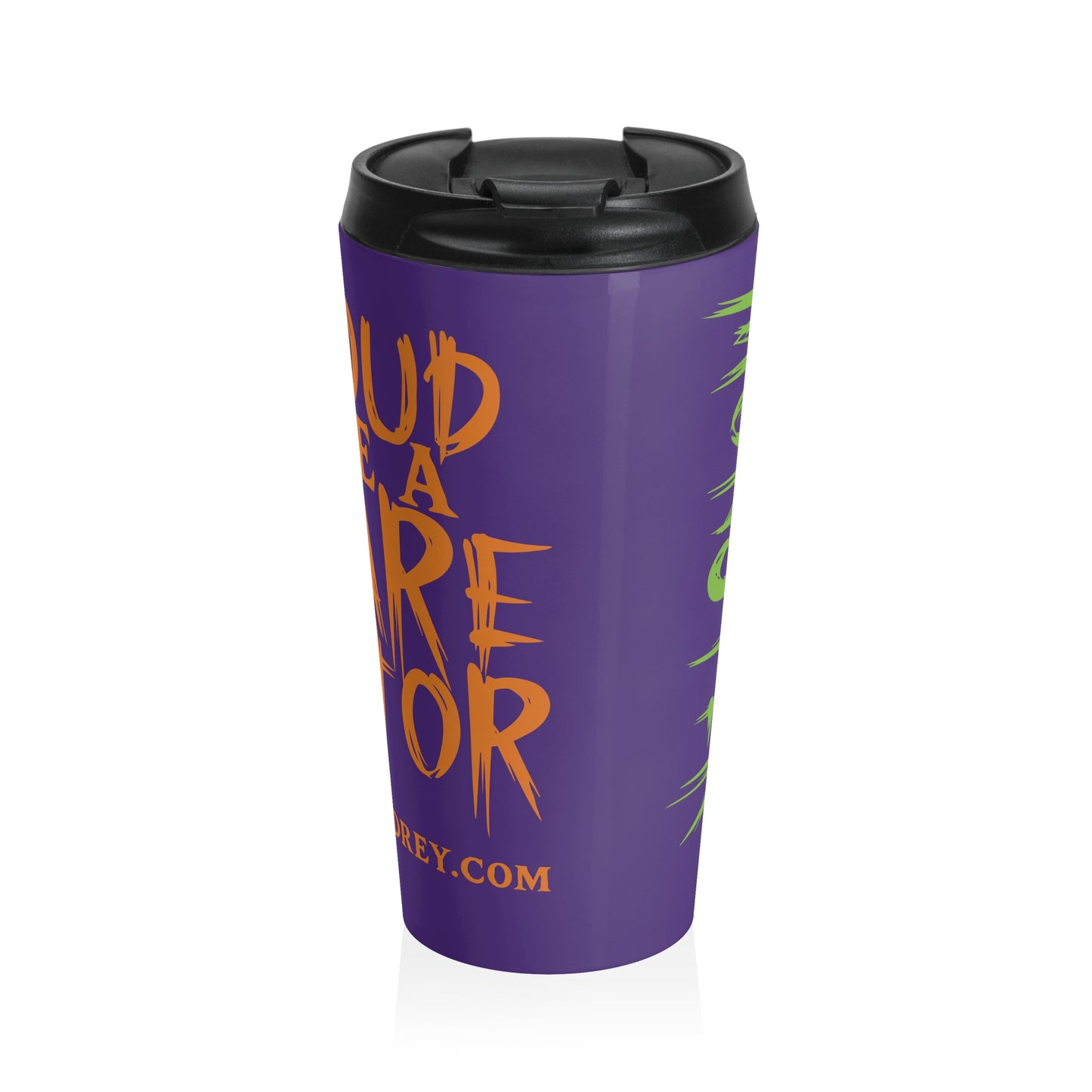 Proud to Be a Scare Actor Personalized Stainless Steel 15oz Travel Mug • Irvine Ondrey Engineering