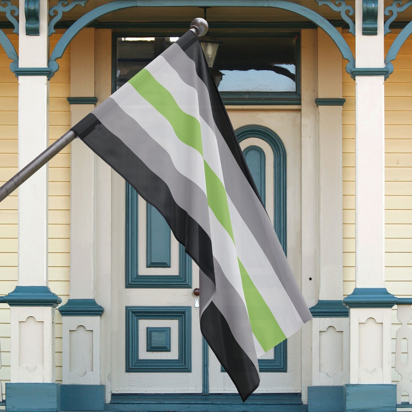Agender Pride Flag (Single Sided Print), LGBTQIA+ Genderless Pride Flags, Gender Neutral Flag