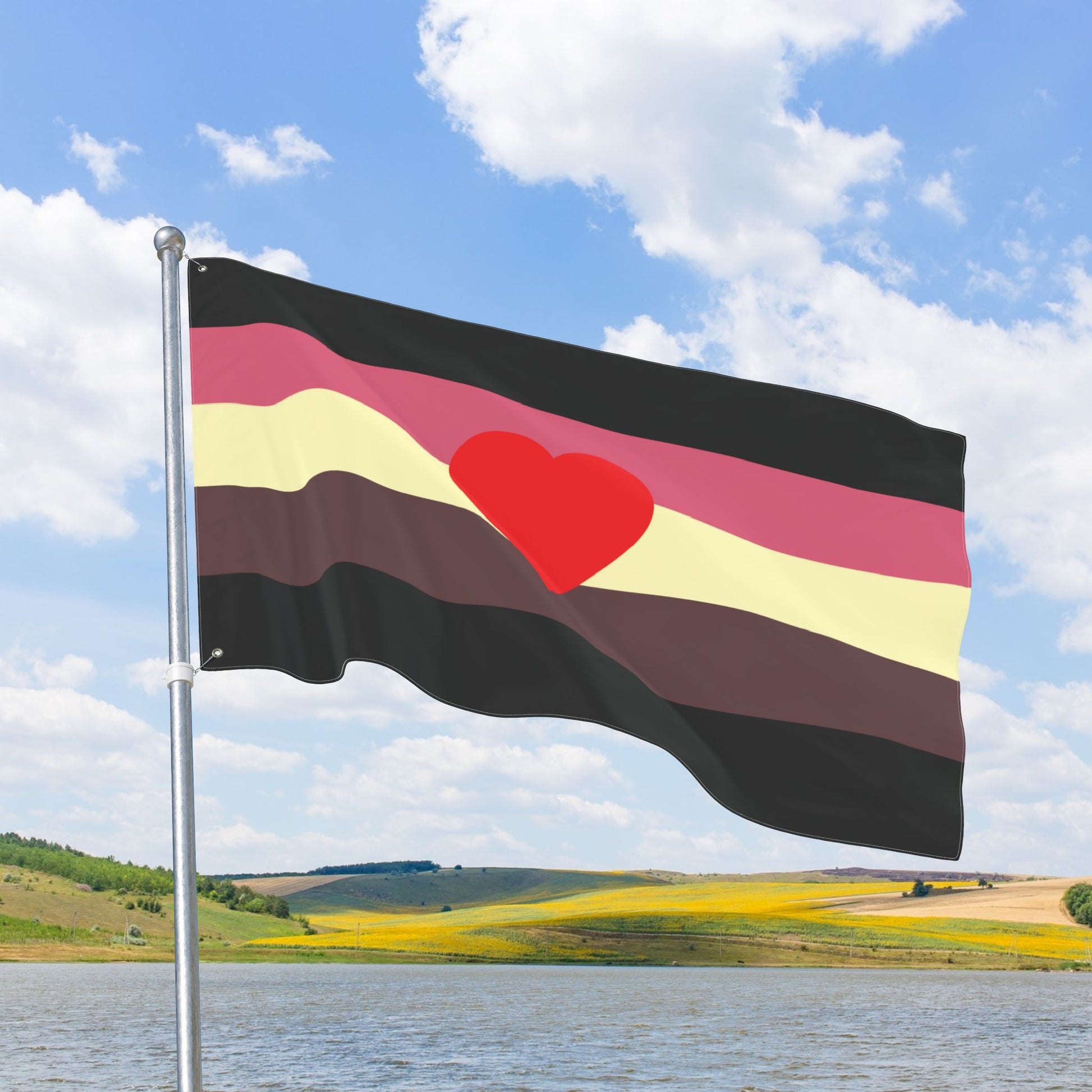 Adipophilia Pride Flag with Grommets