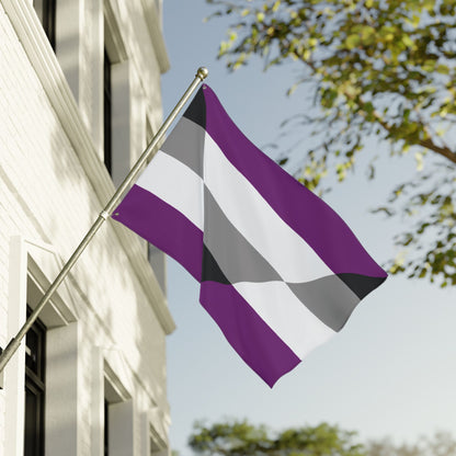 36'' × 60'' Aegosexual Pride Flag with Grommets