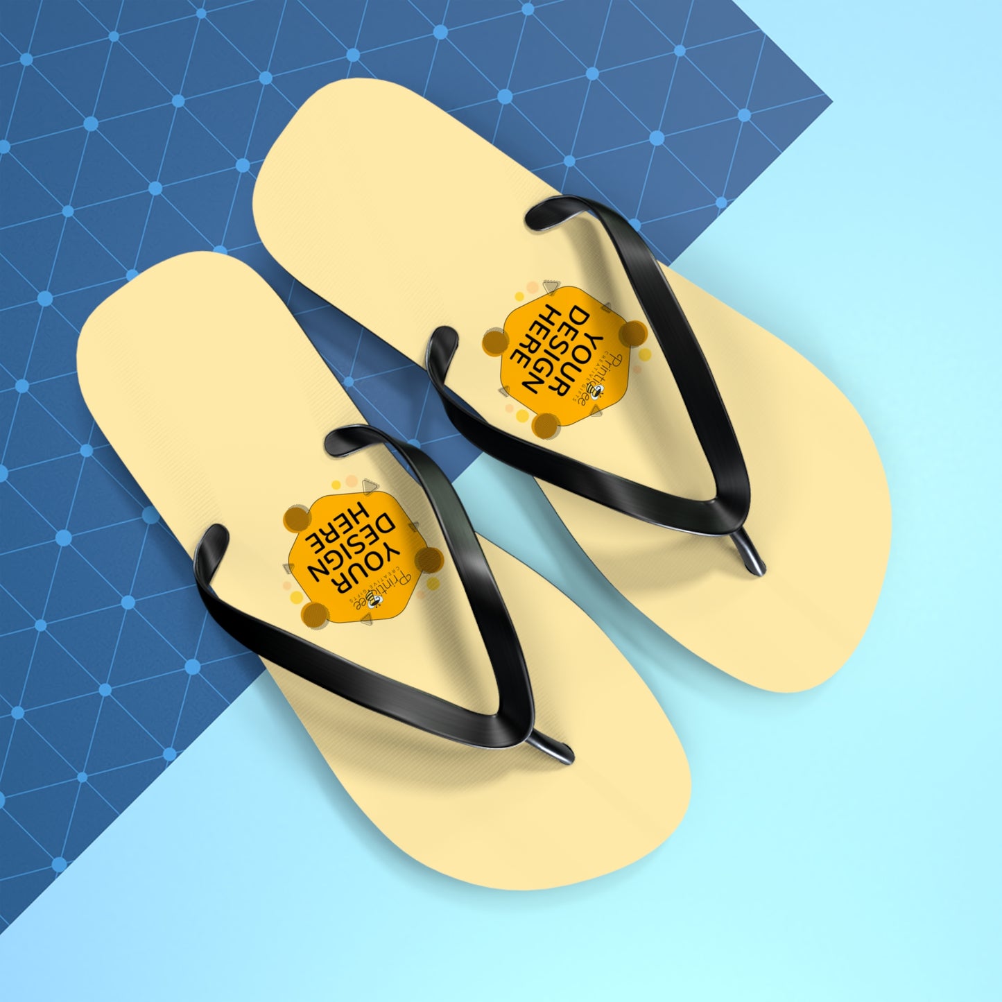 Custom Pride Flip Flops