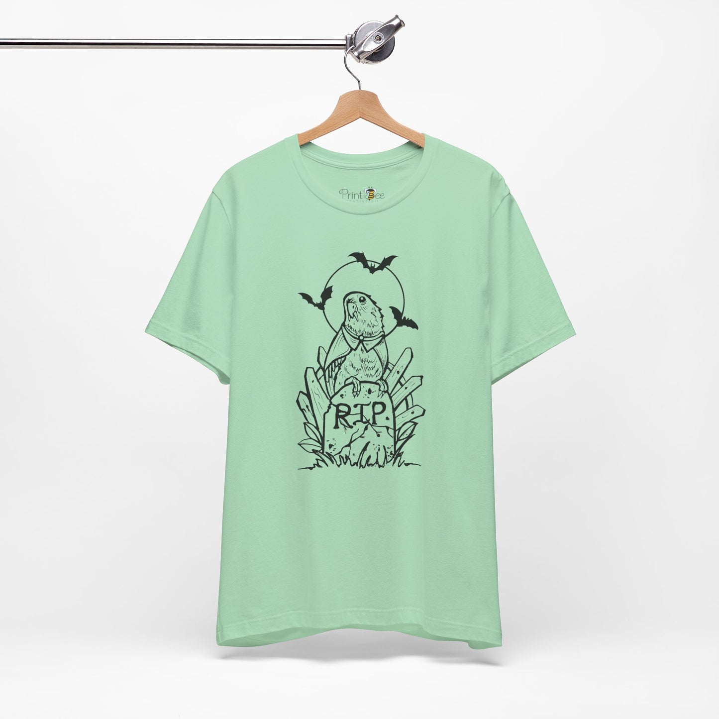 Vampire Lovebird, Line Art Tee