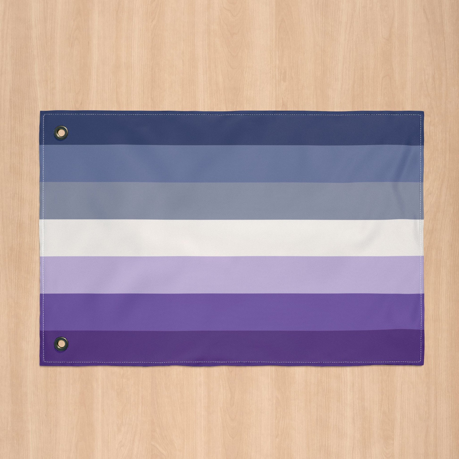 Butch Blue Double-Sided Pride Flag with Grommets