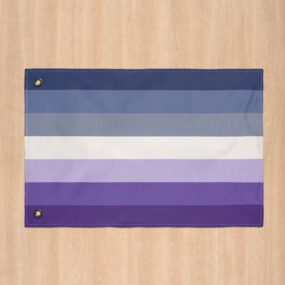 Butch Blue Double-Sided Pride Flag with Grommets