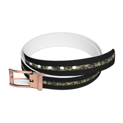 Thin Camo Line Flag Belt