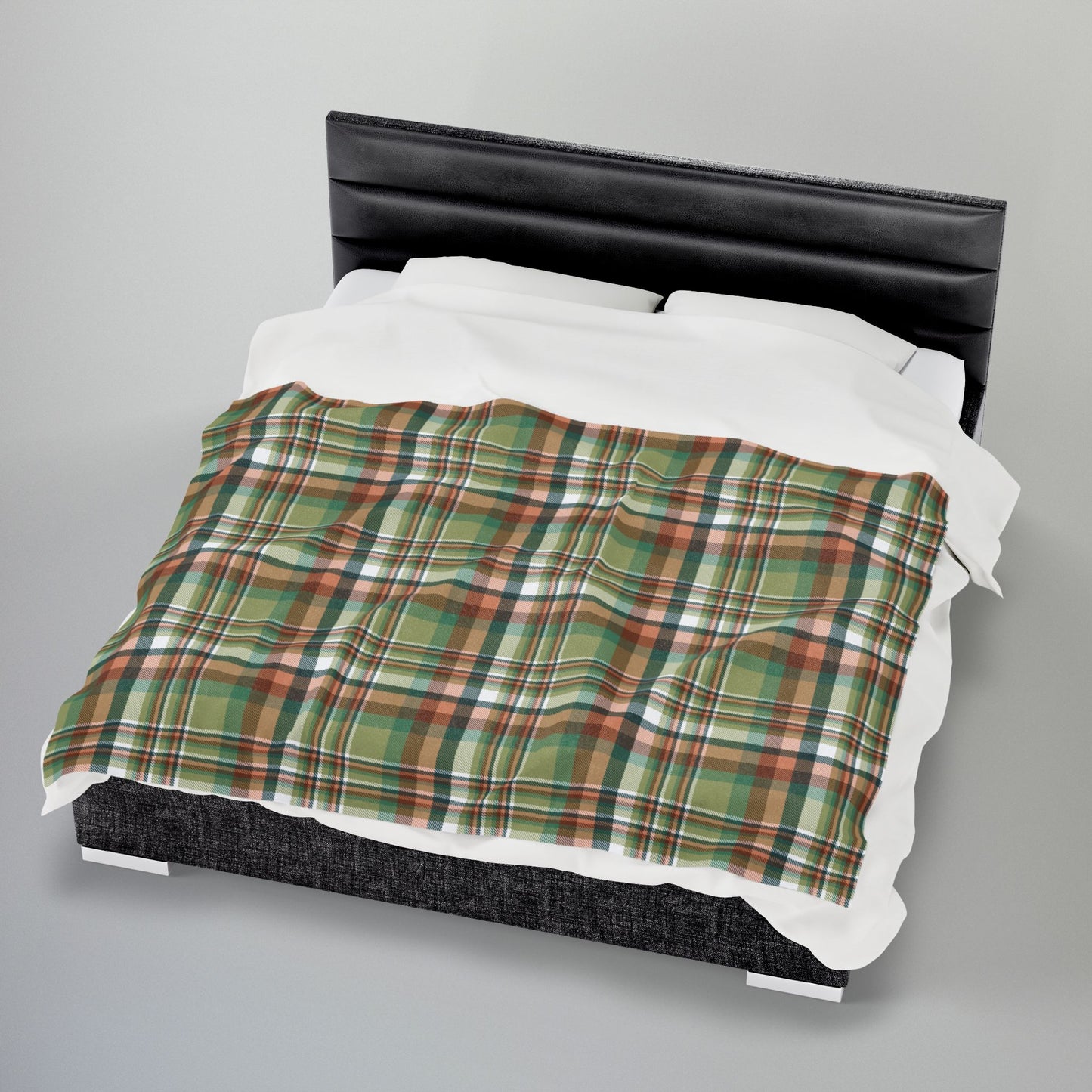 Nebulasexual Pride Plaid Velveteen Plush Blanket