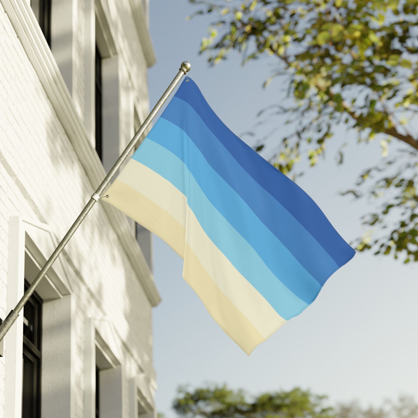 36'' × 60'' Uranic Double-Sided Pride Flag with Grommets