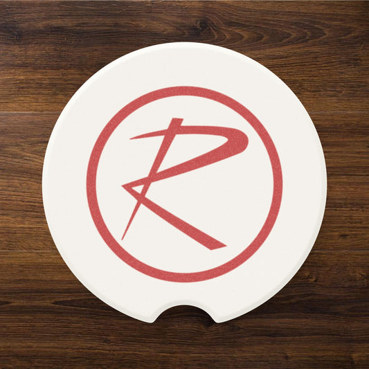 Rambler Logo Soapstone Car Cup-Holder Coaster