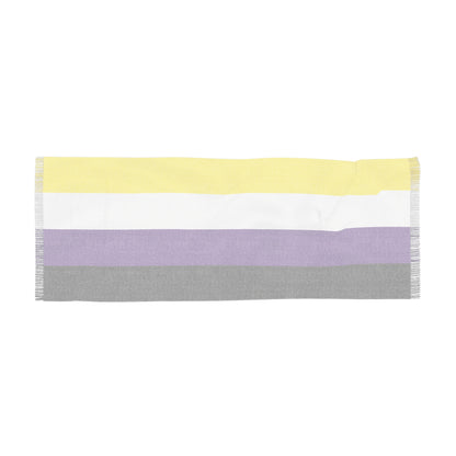 Non-Binary Pride Lightweight Scarf