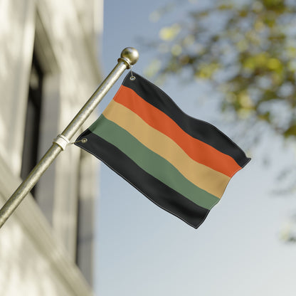 12'' × 18'' Anodiean Pride Horizontal-Stripes Flag with Grommets