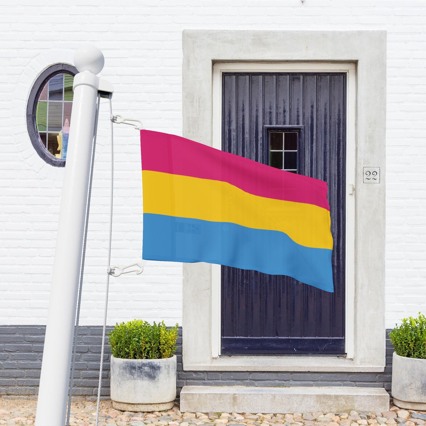 Pansexual Pride Flag (Single Sided Print), LGBTQ+ Pansexuality Pride Flags
