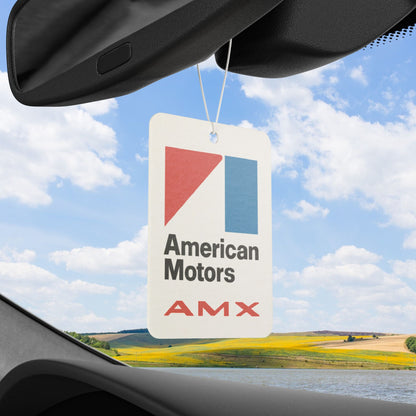AMC Red AMX Logos Air Freshener