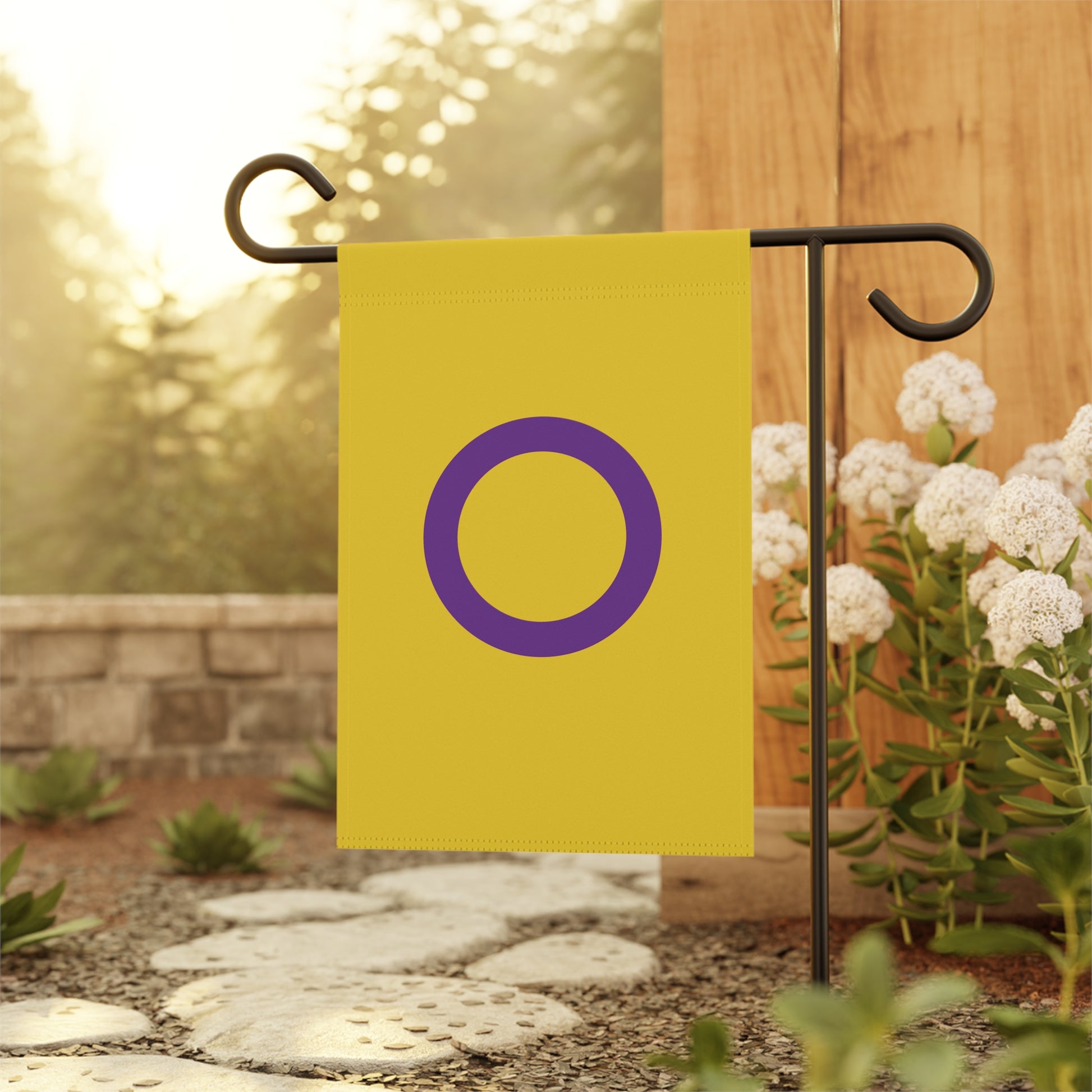 Intersex Pride Garden Flag Banner