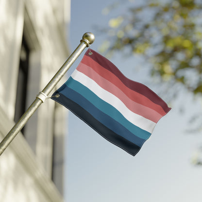 12'' × 18'' Nebularomantic Double-Sided Pride Flag with Grommets