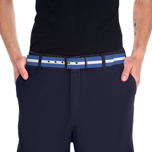 Thin White Line Flag Belt