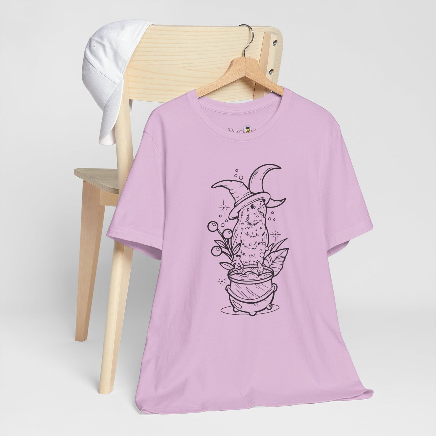 Witches' Brew Lovebird, Line Art Tee