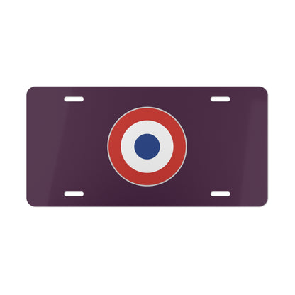 Javelin Target Logo Custom Vanity Plates