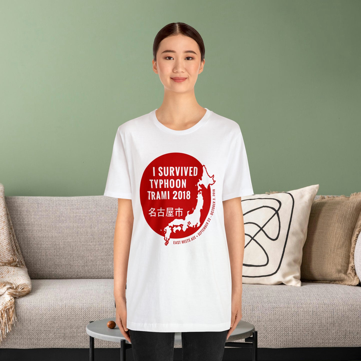 I Survived Typhoon Trami 2018 Tee, East Meets ACE Shirt