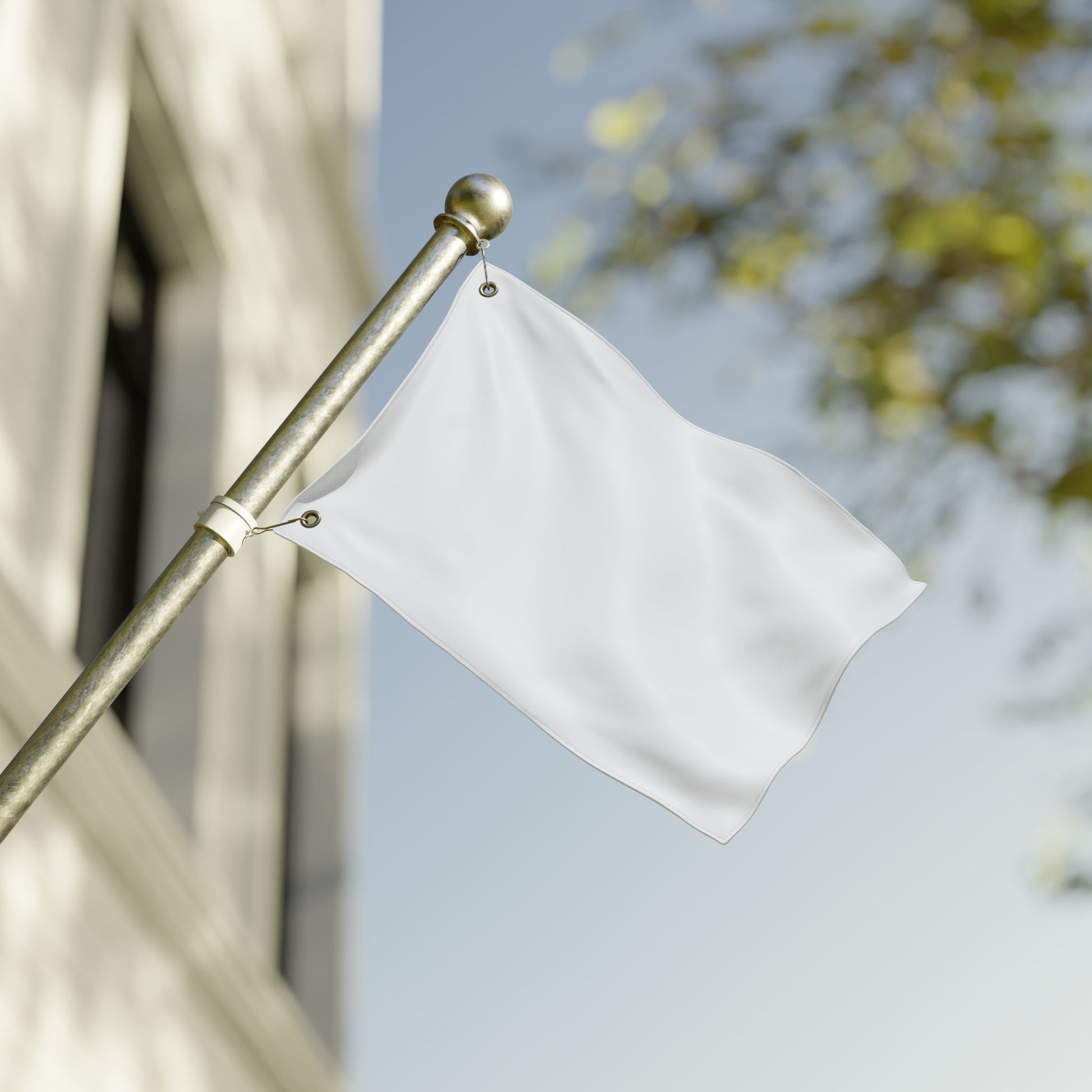 12'' × 18'' I Surrender White Flag with Grommets