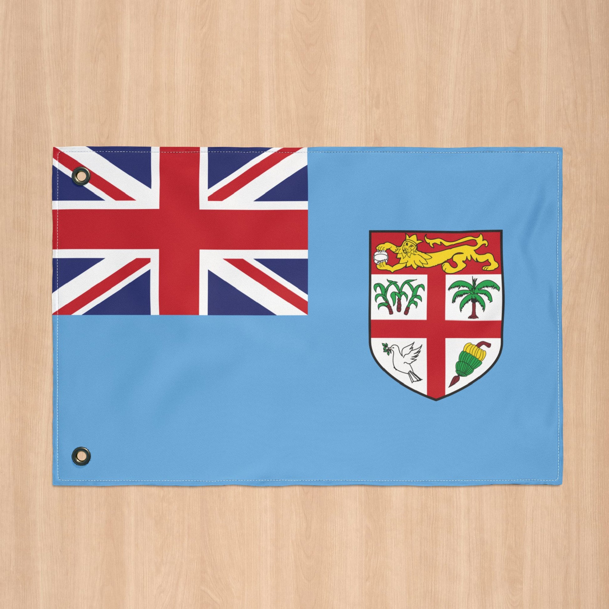 Fiji Flag with Grommets