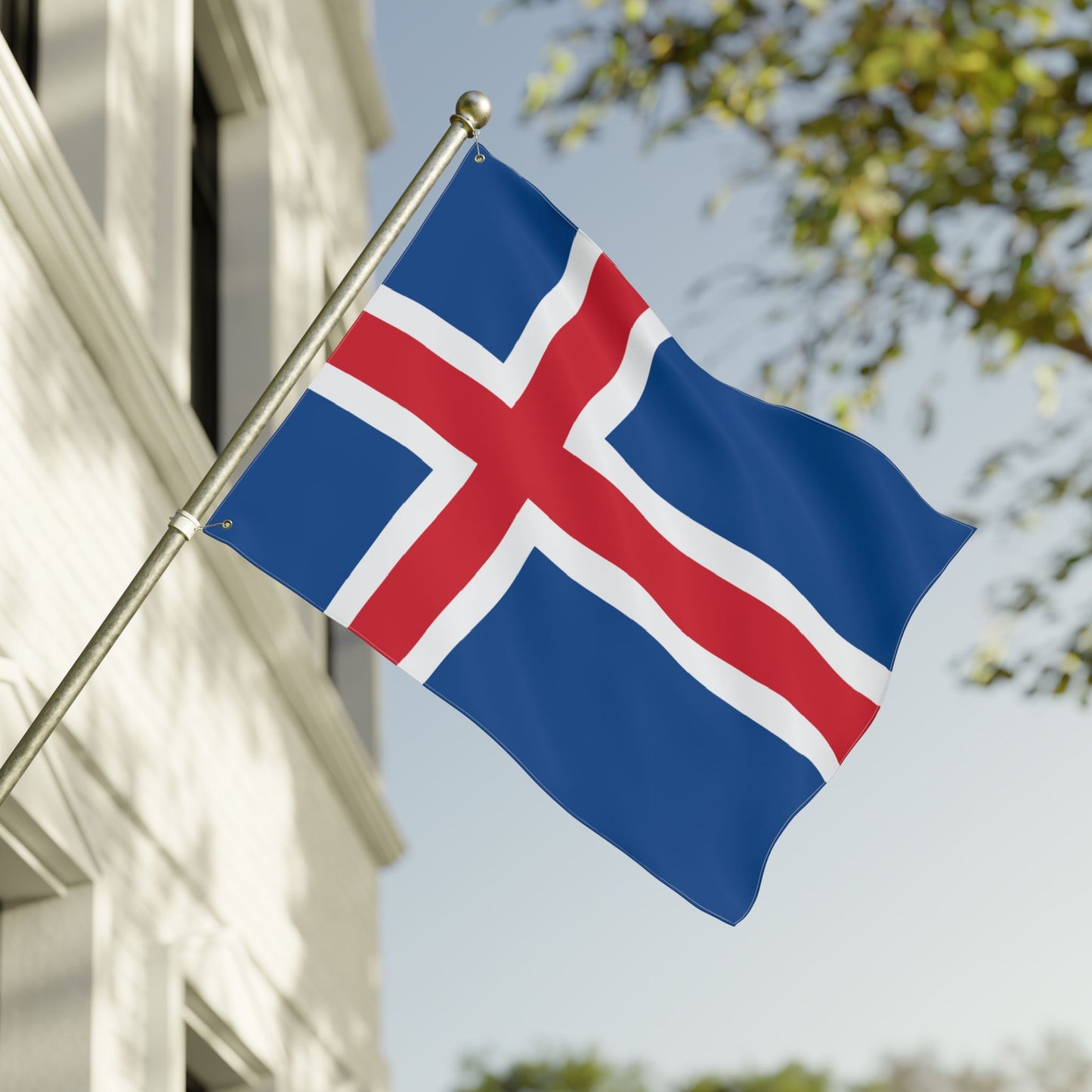 30'' × 40'' Iceland Flag with Grommets