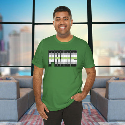 Leaf Agender Pride Tee