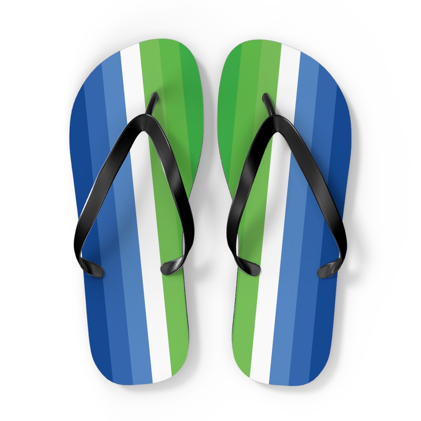 Leafsexual Pride Flip Flops