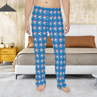 Men’s AMC Logo Blue Pajama Pants