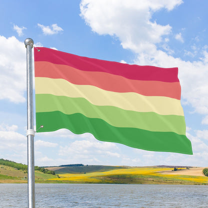 Aroflux Pride Flag with Grommets