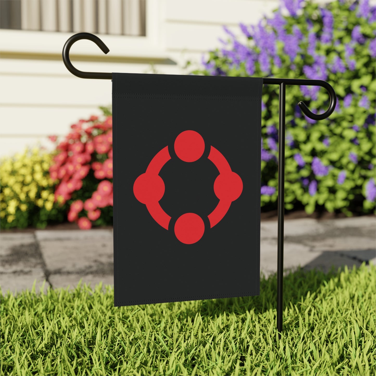 12'' × 18'' Fetish Black Garden Flag Banner