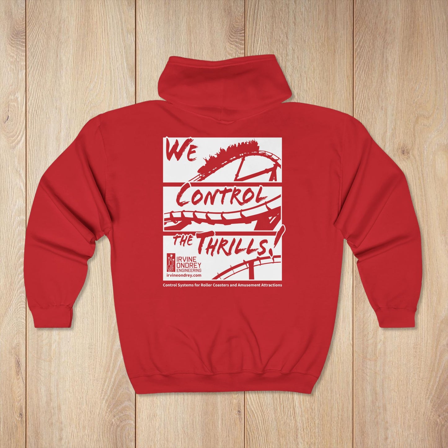 OG Steelie Zip Hoodie • Irvine Ondrey Engineering