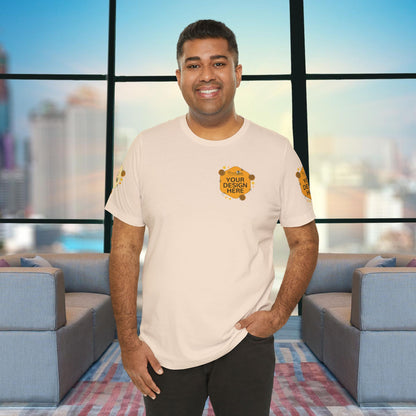 Soft Cream Custom Orange, Yellow & Peach Tees for BELLA+CANVAS® 3001