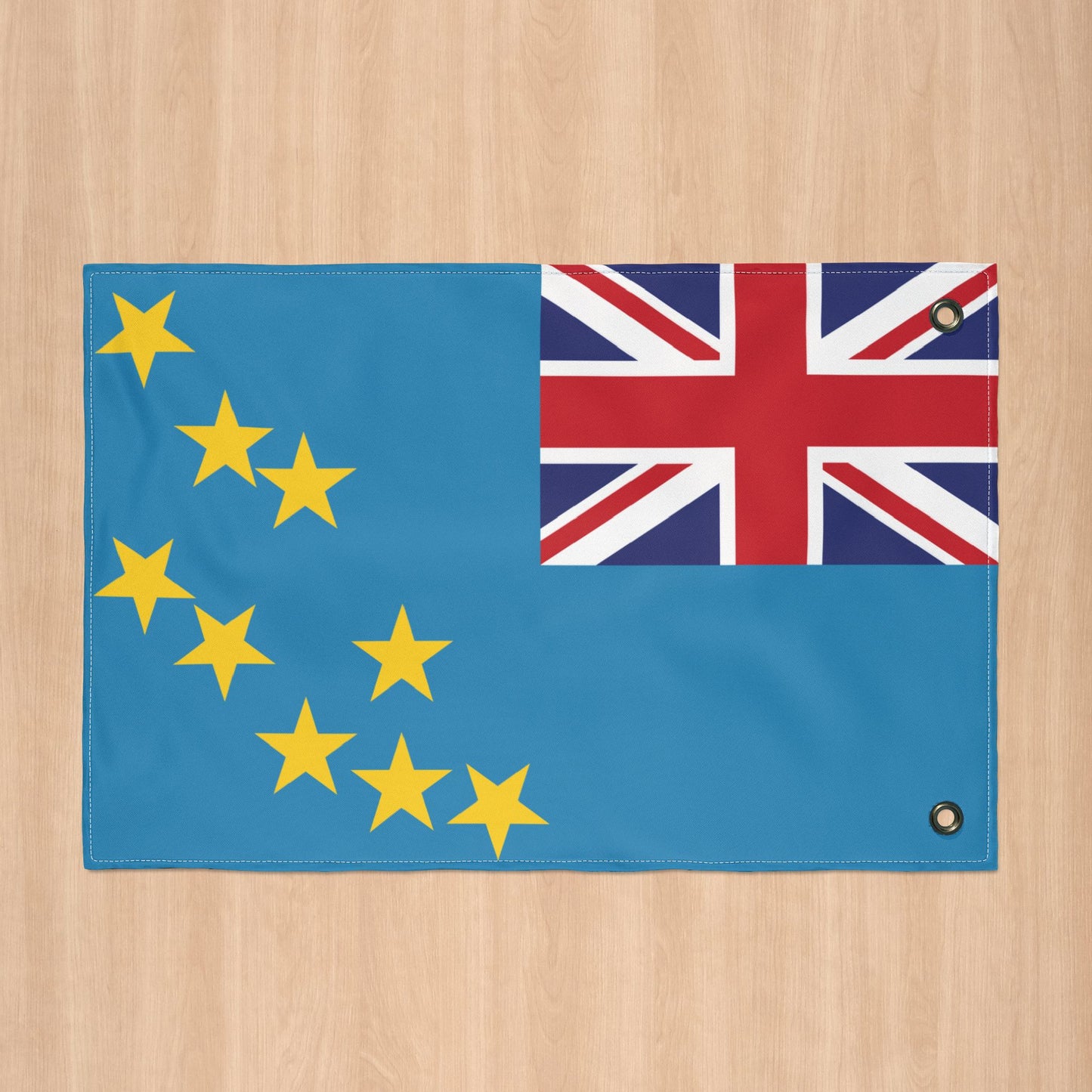 Tuvalu Flag with Grommets