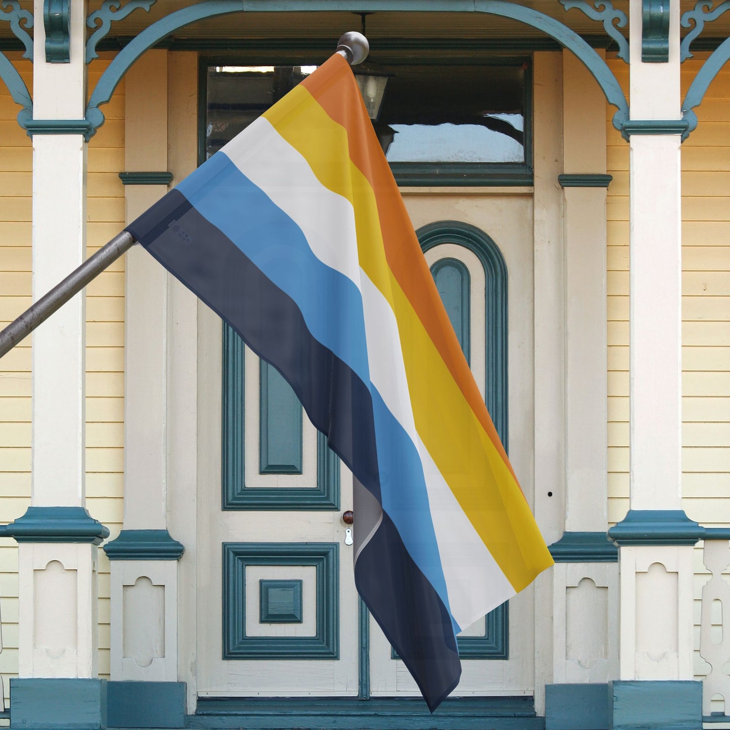 Aromantic Sexual Pride Flag (Single Sided Print), LGBTQIA+ Aro Ace Pride Flags, LGBTQ+ Aroace Pride