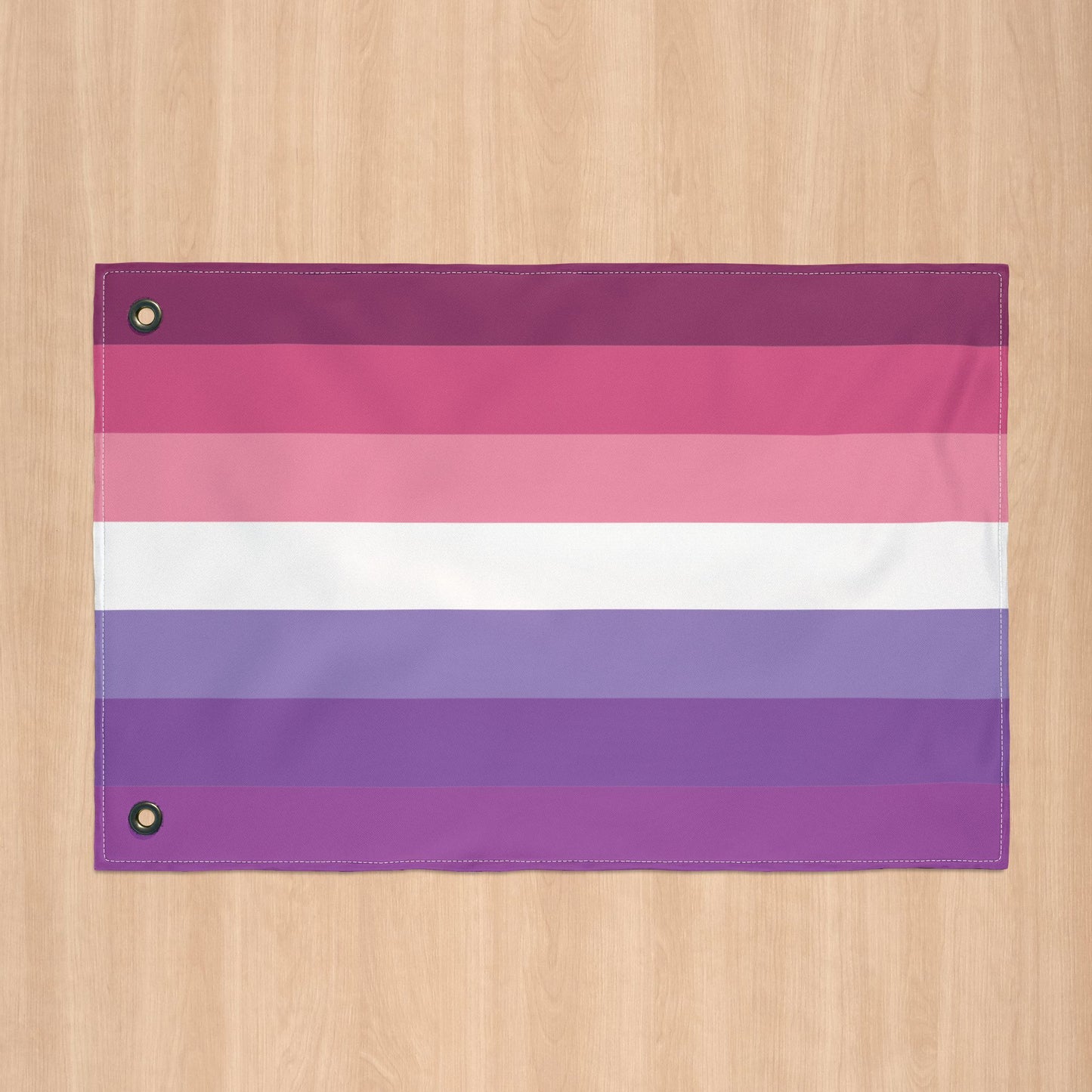 Almondsexual Double-Sided Pride Flag with Grommets
