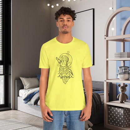 Bride of Frankenstein Lovebird, Line Art Tee