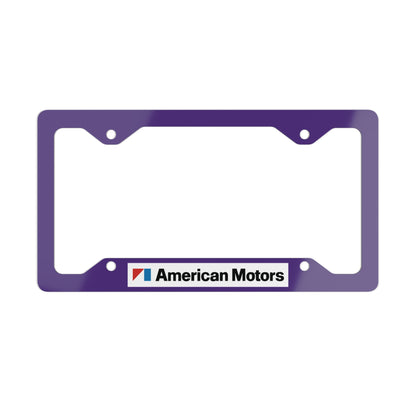 AMC Logo Custom Metal License Plate Frame